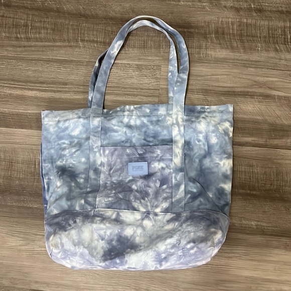 PINK Victoria's Secret Handbags - Victoria’s Secret pink blue tie-dye tote